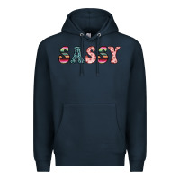 Navy sassy Premium Hoodie - JahusDesignShop
