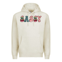Oatmeal Heather sassy Premium Hoodie - JahusDesignShop