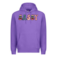 Purple sassy Premium Hoodie - JahusDesignShop