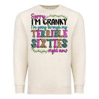 Sandshell sorry i’m cranky i’m going through my terrible Premium Sweatshirt - texasbilliewilder