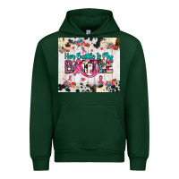 Forest Green her battle is my battle Urban Hoodie - JahusDesignShop