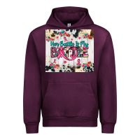 Mauve Wine her battle is my battle Urban Hoodie - JahusDesignShop