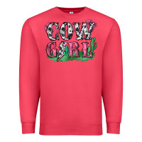 Cardinal cowgirl lightning bolt Premium Sweatshirt - Zillion Design Studio