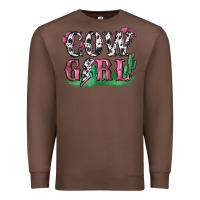 Chestnut cowgirl lightning bolt Premium Sweatshirt - Zillion Design Studio
