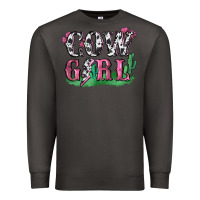 Smoke cowgirl lightning bolt Premium Sweatshirt - Zillion Design Studio