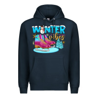 Winter Vibes Premium Hoodie | Teevron