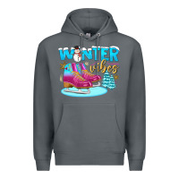 Rock winter vibes Premium Hoodie - BundleAndBundleShop