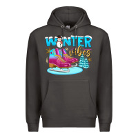 Smoke winter vibes Premium Hoodie - BundleAndBundleShop