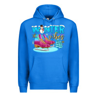 True Royal winter vibes Premium Hoodie - BundleAndBundleShop