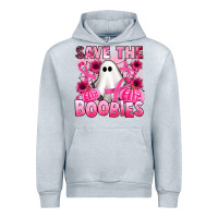Heather Grey save the boobies Urban Hoodie - Artiststas