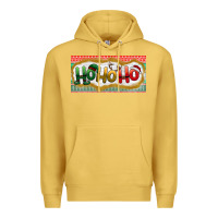 Antique Gold ho ho ho Premium Hoodie - BundleAndBundleShop