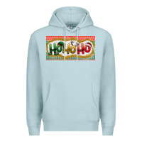 Blue Mist ho ho ho Premium Hoodie - BundleAndBundleShop