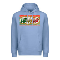 Colony Blue ho ho ho Premium Hoodie - BundleAndBundleShop