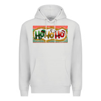 Dove Grey ho ho ho Premium Hoodie - BundleAndBundleShop