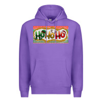 Purple ho ho ho Premium Hoodie - BundleAndBundleShop