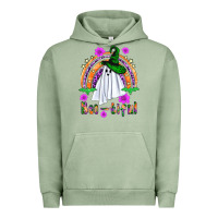 Pigment Oil Green boo tiful ghost Urban Hoodie - BundleAndBundleShop