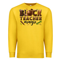 Lemon black teacher magic melanin male teacher Premium Sweatshirt - texasbilliewilder