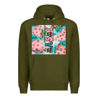 Army Green sassy Premium Hoodie - JahusDesignShop