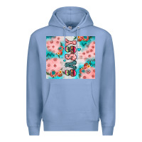 Colony Blue sassy Premium Hoodie - JahusDesignShop