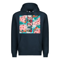 Navy sassy Premium Hoodie - JahusDesignShop