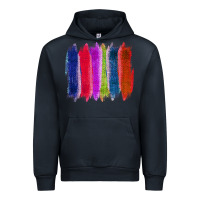 Navy Colored Jute Brush Strokes Urban Hoodie - Bettercallsaul
