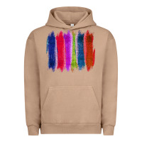 Pigment Burro Colored Jute Brush Strokes Urban Hoodie - Bettercallsaul