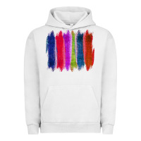 Pigment Lunar Rock Colored Jute Brush Strokes Urban Hoodie - Bettercallsaul