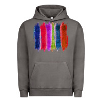 Pigment Tornado Colored Jute Brush Strokes Urban Hoodie - Bettercallsaul