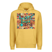 Antique Gold sassy since forever Premium Hoodie - JahusDesignShop