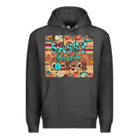 Charcoal Heather sassy since forever Premium Hoodie - JahusDesignShop