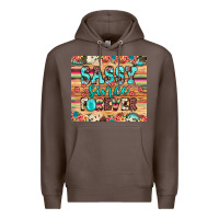 Coffee sassy since forever Premium Hoodie - JahusDesignShop