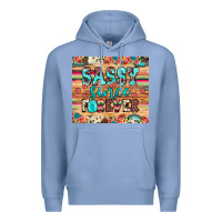 Colony Blue sassy since forever Premium Hoodie - JahusDesignShop