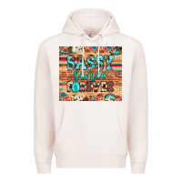Pale Pink sassy since forever Premium Hoodie - JahusDesignShop