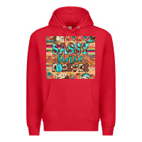 Red sassy since forever Premium Hoodie - JahusDesignShop