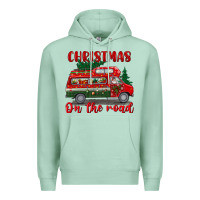 Seafoam christmas on the road Premium Hoodie - BundleAndBundleShop