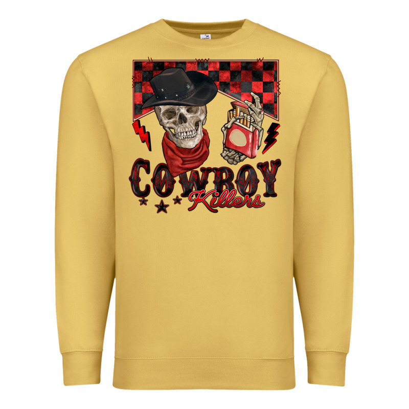 Cowboy Killer Premium Sweatshirt by Zillion Design Studio | Teevron