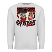 Dove Grey cowboy killer Premium Sweatshirt - Zillion Design Studio