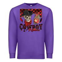 Purple cowboy killer Premium Sweatshirt - Zillion Design Studio