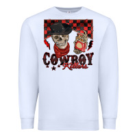 White cowboy killer Premium Sweatshirt - Zillion Design Studio