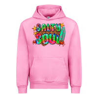 Fuchsia Pink salty soul Urban Hoodie - AdoDesignShop