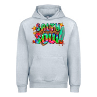Heather Grey salty soul Urban Hoodie - AdoDesignShop