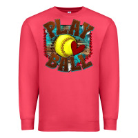 Cardinal play ball softball Premium Sweatshirt - texasbilliewilder