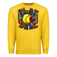 Lemon play ball softball Premium Sweatshirt - texasbilliewilder