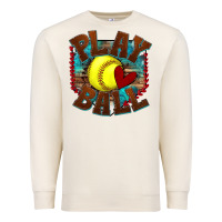 Sandshell play ball softball Premium Sweatshirt - texasbilliewilder