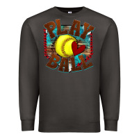 Smoke play ball softball Premium Sweatshirt - texasbilliewilder