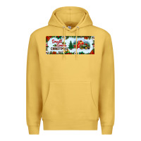 Antique Gold small town christmas Premium Hoodie - BundleAndBundleShop