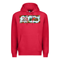 Cardinal small town christmas Premium Hoodie - BundleAndBundleShop