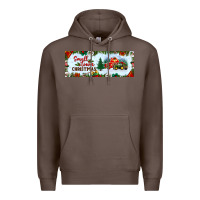 Coffee small town christmas Premium Hoodie - BundleAndBundleShop