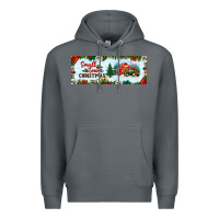 Rock small town christmas Premium Hoodie - BundleAndBundleShop