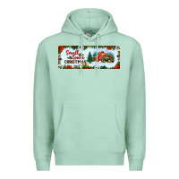 Seafoam small town christmas Premium Hoodie - BundleAndBundleShop